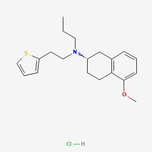 N-Propyl-N-[(2S)-1,2,3,4-tetrahydro-5-methoxy-2-naphthalenyl]-2-thiopheneethanamine hydrochloride