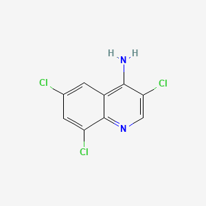 3,6,8-Trichloroquinolin-4-amine
