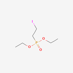 molecular formula C6H14IO3P B597439 Diethyl (2-iodoethyl)phosphonate CAS No. 142778-06-1