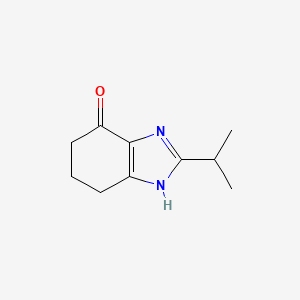 2-Isopropyl-5,6-dihydro-1H-benzo[d]imidazol-7(4H)-one