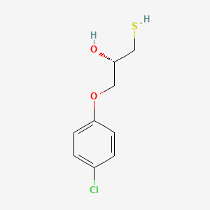 (S)-1-(4-Chlorophenoxy)-3-mercaptopropan-2-ol