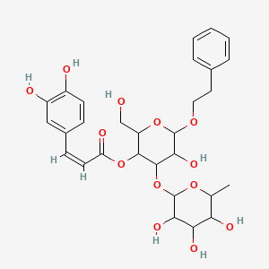 molecular formula C29H36O13 B597565 Jionoside C CAS No. 120406-33-9