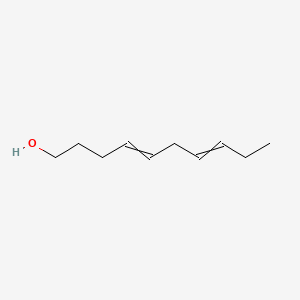 molecular formula C10H18O B597570 (Z,Z)-4,7-Decadienol CAS No. 104188-11-6