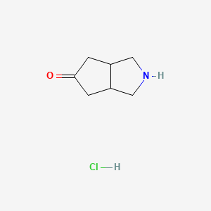 Hexahydrocyclopenta[c]pyrrol-5(1H)-one hydrochloride