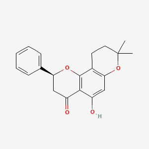 molecular formula C20H20O4 B597640 Dihydroobovatin 