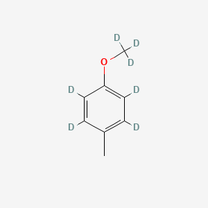 molecular formula C8H10O B597649 4-Methylanisole-d7-1 
