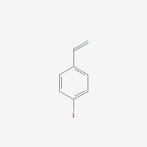 molecular formula C8H7I B059768 1-Ethenyl-4-iodobenzene CAS No. 2351-50-0