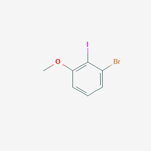 molecular formula C7H6BrIO B059770 1-Bromo-2-iodo-3-methoxybenzene CAS No. 450412-22-3