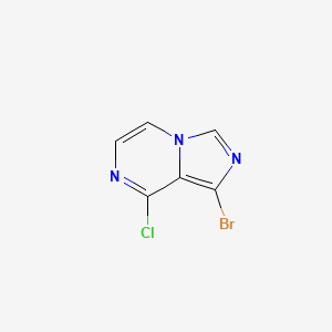 1-Bromo-8-chloroimidazo[1,5-a]pyrazine