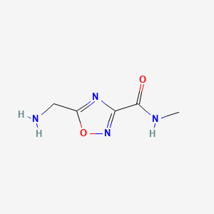 5-(Aminomethyl)-N-methyl-1,2,4-oxadiazole-3-carboxamide