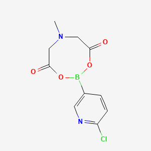 2-(6-Chloropyridin-3-yl)-6-methyl-1,3,6,2-dioxazaborocane-4,8-dione