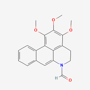 molecular formula C20H19NO4 B597728 Dehydroformouregine 