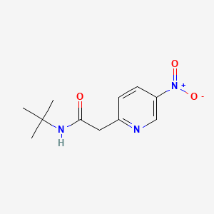 N-Tert-butyl-2-(5-nitropyridin-2-YL)acetamide