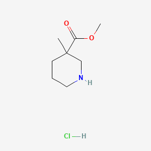 Methyl 3-methylpiperidine-3-carboxylate hydrochloride