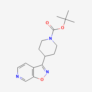 Tert-butyl 4-(isoxazolo[5,4-c]pyridin-3-yl)piperidine-1-carboxylate