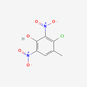 3-Chloro-4-methyl-2,6-dinitrophenol