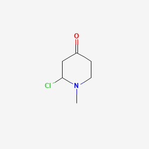 2-Chloro-1-methylpiperidin-4-one