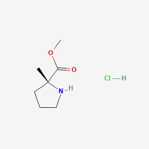 Methyl (2R)-2-methylpyrrolidine-2-carboxylate hydrochloride