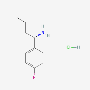 (S)-1-(4-Fluorophenyl)butan-1-amine hydrochloride