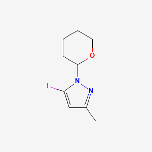5-Iodo-3-methyl-1-(tetrahydro-2H-pyran-2-yl)-1H-pyrazole