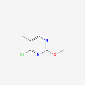 molecular formula C6H7ClN2O B597845 4-Chloro-2-methoxy-5-methylpyrimidine CAS No. 1289385-41-6