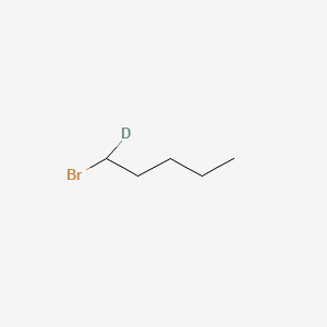 molecular formula C5H11Br B597869 1-Bromopentane-1-d1 CAS No. 148404-92-6