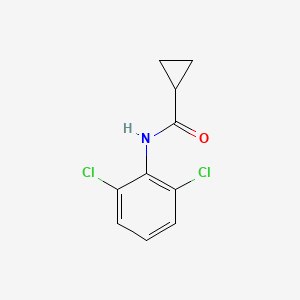 molecular formula C10H9Cl2NO B5978798 N-(2,6-dichlorophenyl)cyclopropanecarboxamide CAS No. 87425-11-4