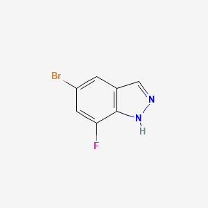 5-bromo-7-fluoro-1H-indazole
