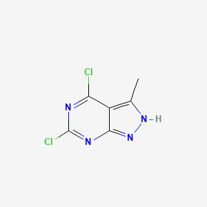 4,6-Dichloro-3-methyl-1H-pyrazolo[3,4-D]pyrimidine