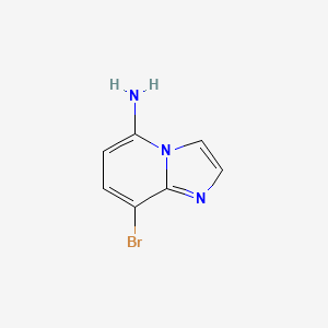 8-Bromoimidazo[1,2-a]pyridin-5-amine
