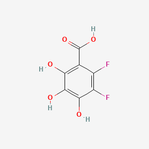 2,3-Difluoro-4,5,6-trihydroxybenzoic acid
