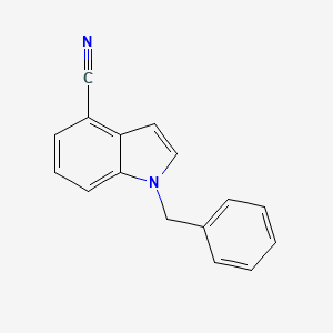 1-Benzyl-1H-indole-4-carbonitrile