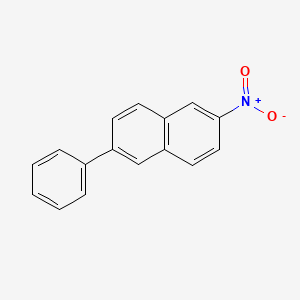 2-Nitro-6-phenylnaphthalene