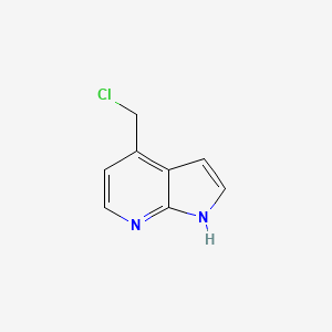 4-(Chloromethyl)-1H-pyrrolo[2,3-b]pyridine