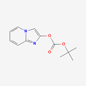 tert-Butyl imidazo[1,2-a]pyridin-2-yl carbonate