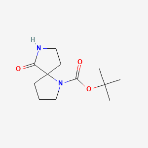Tert-butyl 6-oxo-1,7-diazaspiro[4.4]nonane-1-carboxylate