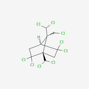 molecular formula C10H9Cl9 B598018 PARLAR 62 CAS No. 154159-06-5