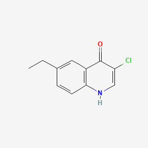 3-Chloro-6-ethylquinolin-4(1H)-one