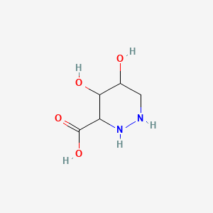 4,5-Dihydroxyhexahydropyridazine-3-carboxylic acid