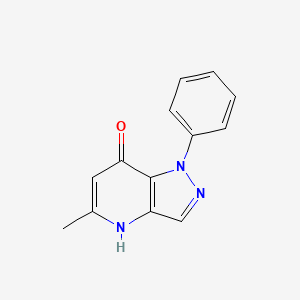 5-Methyl-1-phenyl-1H-pyrazolo[4,3-b]pyridin-7-ol