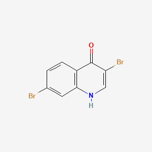 molecular formula C9H5Br2NO B598046 3,7-Dibromo-4-hydroxyquinoline CAS No. 1203579-53-6