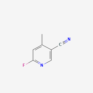 molecular formula C7H5FN2 B598148 6-Fluoro-4-methylnicotinonitrile CAS No. 1201192-60-0