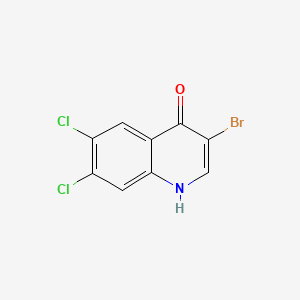 3-Bromo-6,7-dichloroquinolin-4(1H)-one