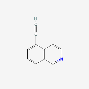 molecular formula C11H7N B598168 5-Ethynylisoquinoline CAS No. 1203579-37-6