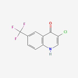 3-Chloro-6-(trifluoromethyl)quinolin-4(1H)-one