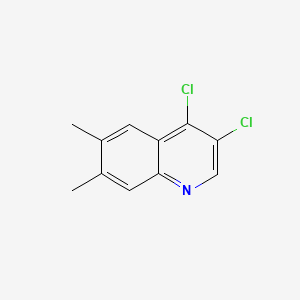 3,4-Dichloro-6,7-dimethylquinoline