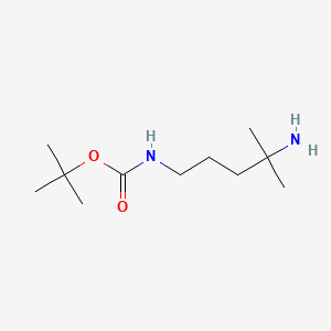 tert-Butyl (5-amino-4,4-dimethylpentyl)carbamate
