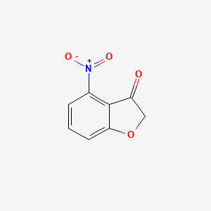 4-Nitrobenzofuran-3(2H)-one