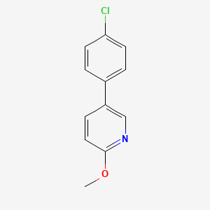 5-(4-Chlorophenyl)-2-methoxypyridine