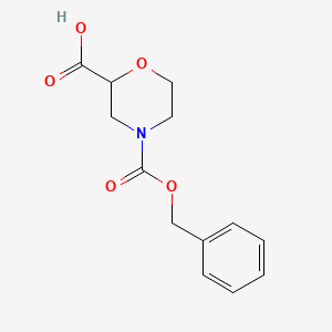 4-((Benzyloxy)carbonyl)morpholine-2-carboxylic acid